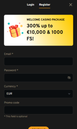 Vul nu de basisgegevens in om een account aan te maken